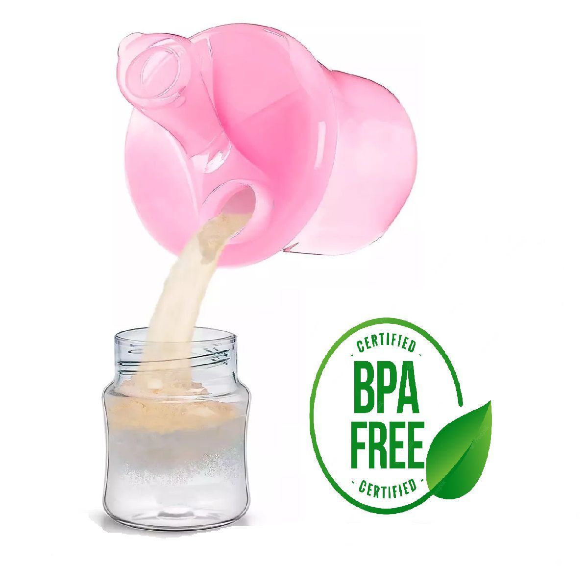 MUNDO BEBE - Dosificador De Leche En Polvo Bebé porta