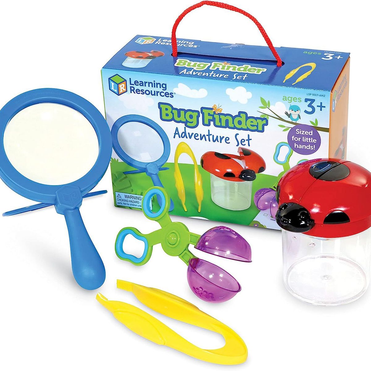 JUGANDO Y EDUCANDO - Set De Herramientas Buscando Insectos Para Niñas Y Niños