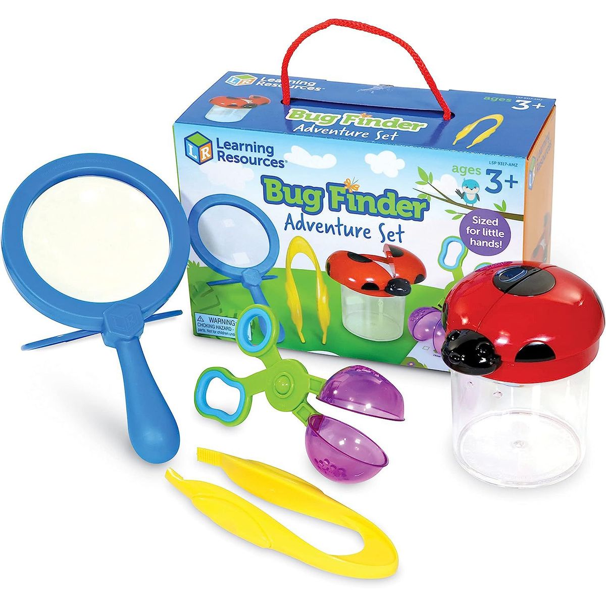 JUGANDO Y EDUCANDO - Set De Herramientas Buscando Insectos Para Niñas Y Niños