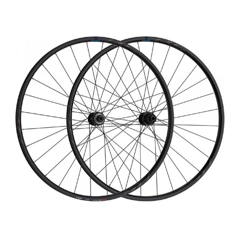 SHIMANO - Ruedas Shimano WH-RS171 10/11 Vel Disco Eje Pasante Ruta