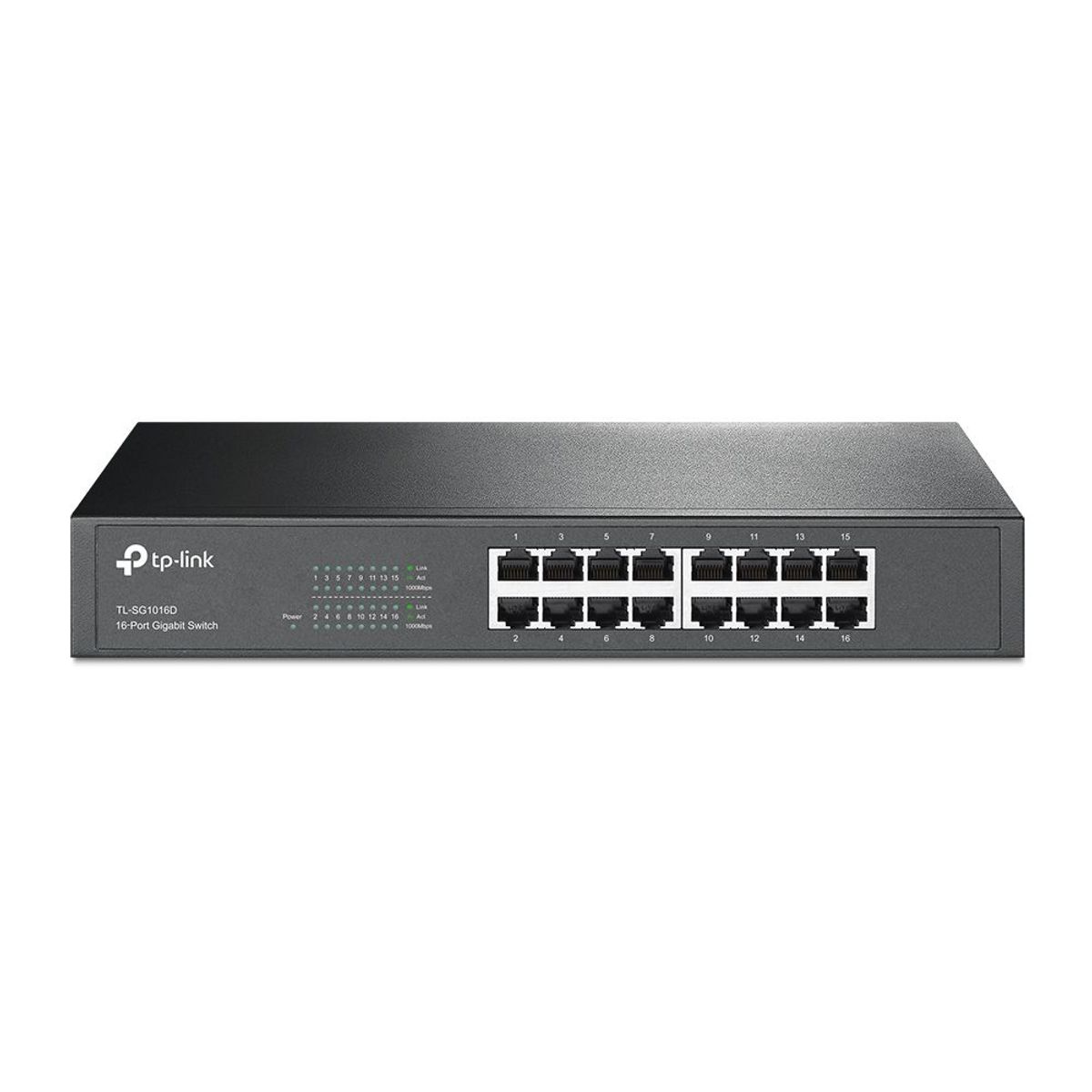 TP LINK - Tl-sg1016d Switch Tp-link Switch De Escritorio 16 Puertos Gigabit