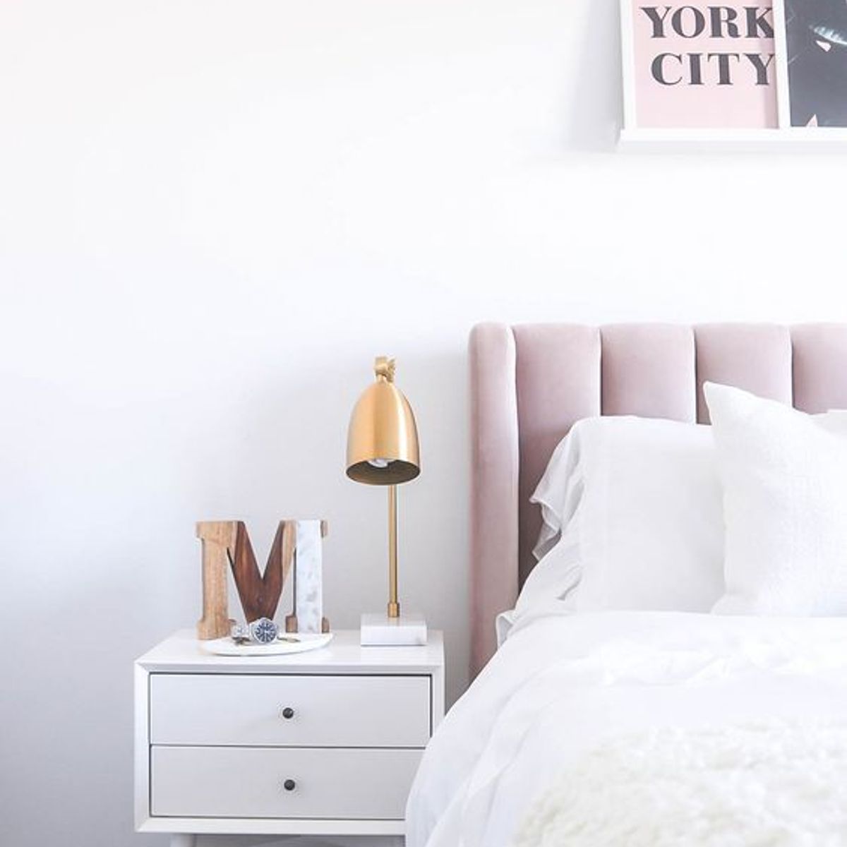 GENERICO - Cabecero Napoleon queen 160cm rosa