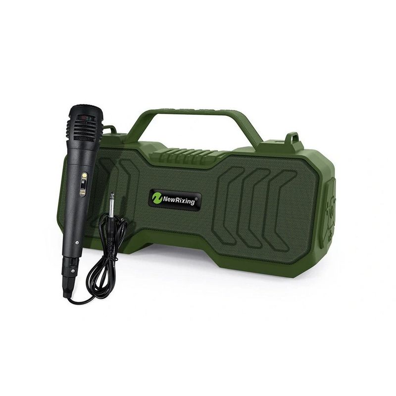 DAYOSHOP - Bocina Parlante Mi Portable Bluetooth Nr-4500m + Microfono