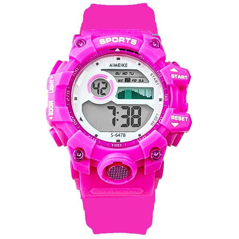 DAYOSHOP - Reloj Digital Resistente Al Agua Impermeable S647 + Estuche.