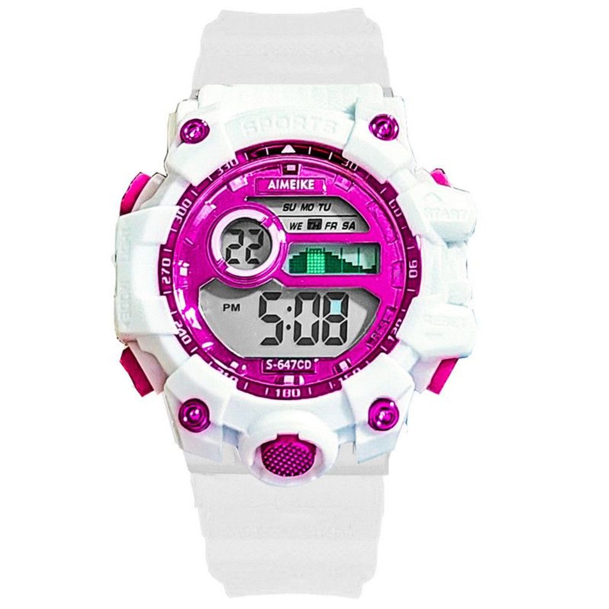 DAYOSHOP - Reloj Digital Resistente Al Agua Impermeable S674 + Estuche.