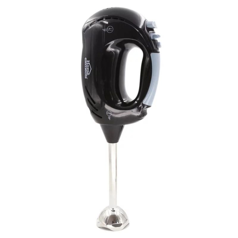 HOME ELEMENTS - Batidora Home Elements Practica HE504E 3en1 Inmercion Manual Pedestal.