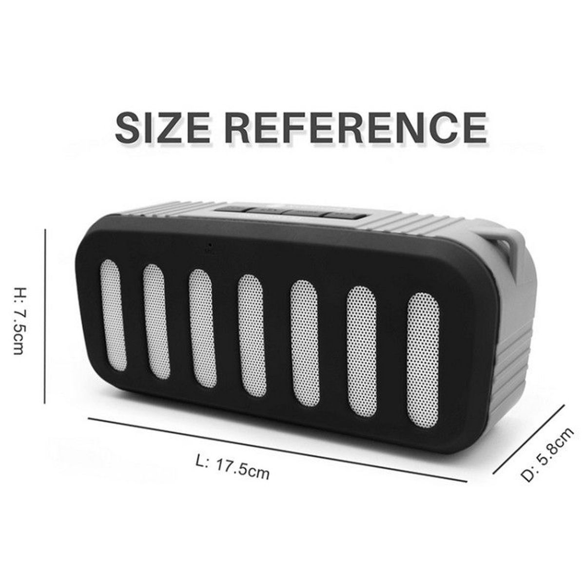DAYOSHOP - Bocina Parlante Portable Bluetooth Radio Fm nr-2013fm