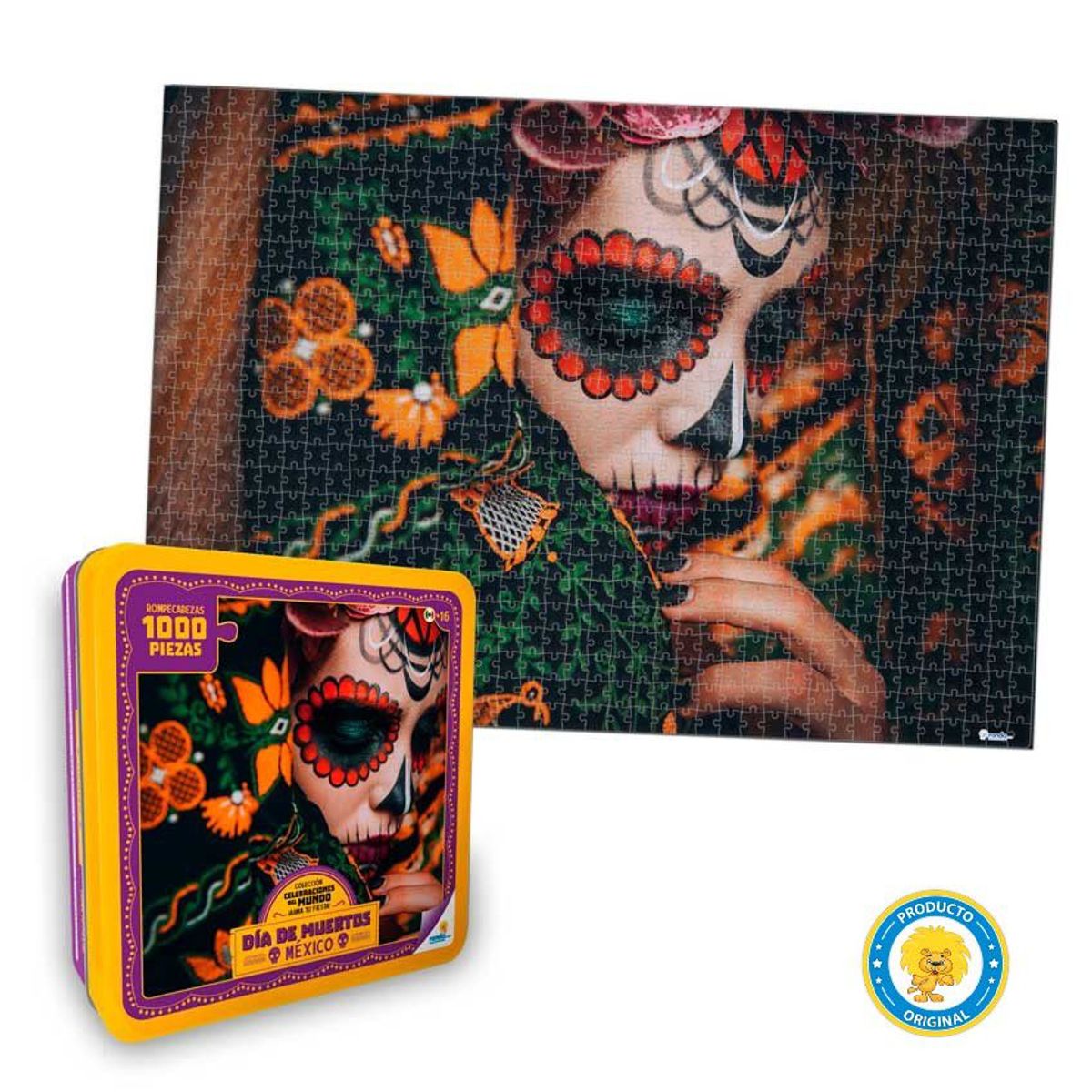 RONDA - ROMPECABEZAS X 1000 PZAS LATA CELEBRACIONES DIA DE MUERTOS