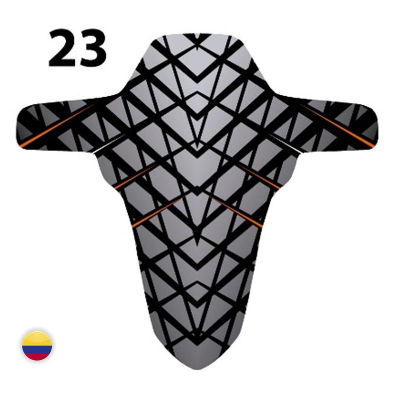 GENERICO - Guardabarro Guardafango Bicicleta Flexible 23