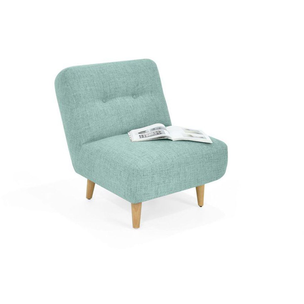 ROCA - Poltrona Baltimore en Tela Aqua