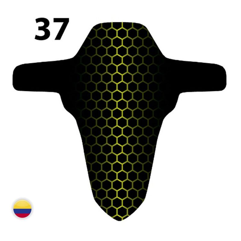 GENERICO - Guardabarro Guardafango Bicicleta Flexible 37