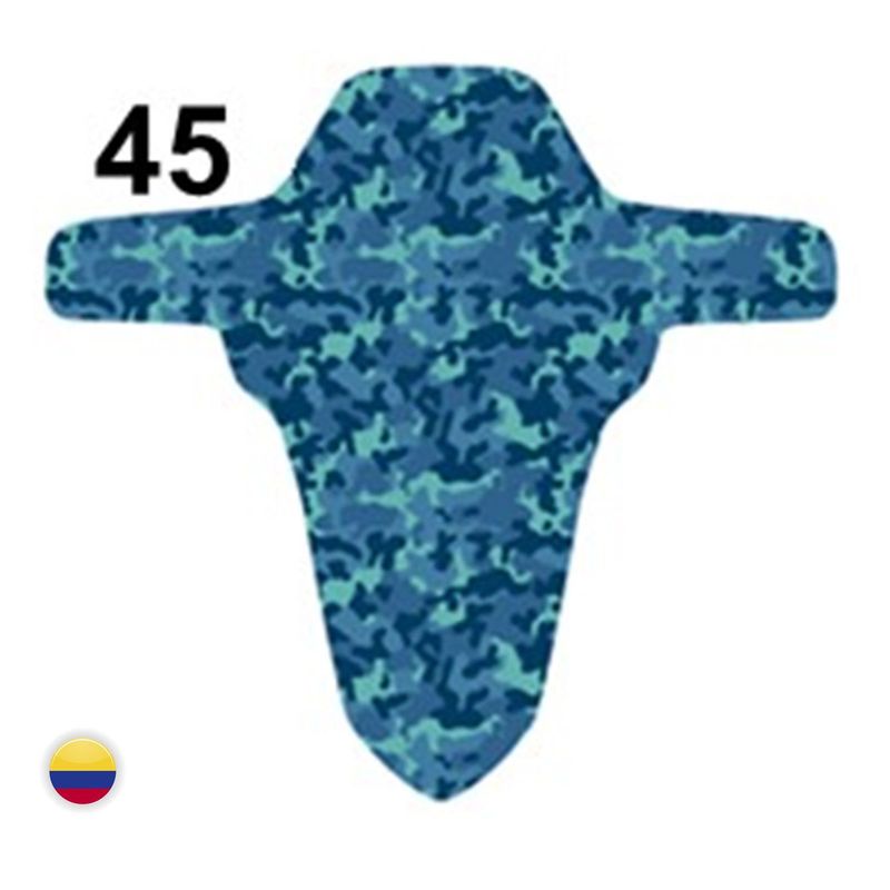 GENERICO - Guardabarro Guardafango Bicicleta Flexible 45