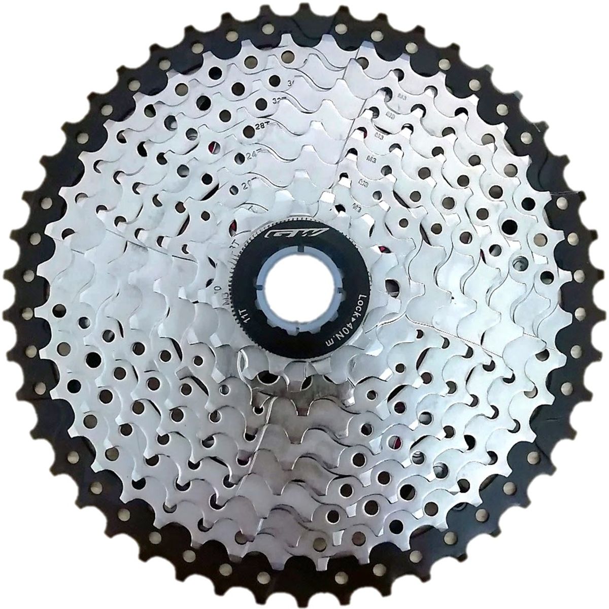 GW - Pacha Cassette Bicicleta Gw 10v 11-46 Compatible Con Shimano