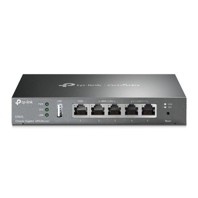 TP LINK - Router Vpn Gigabit Omada Tp-link Tl-er605 Multi-wan 4g