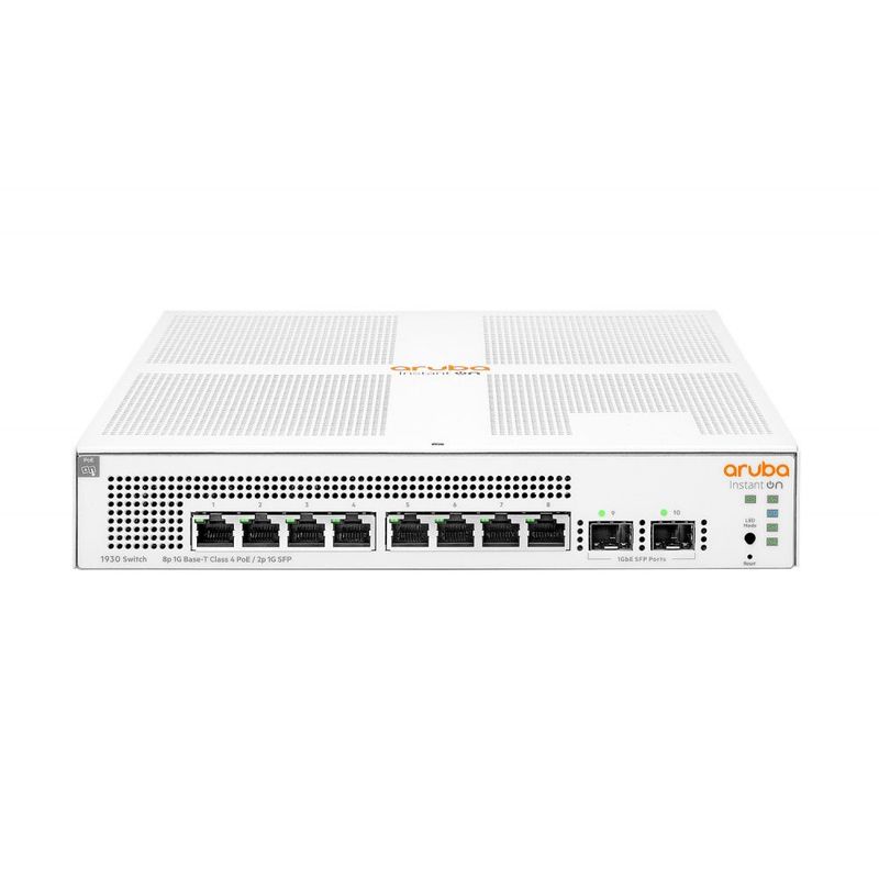 HEWLETT PACKARD - Switch Hewlett Packard Aruba 1930 Instant On 8G PoE+ 124W 2SFP Jl681A