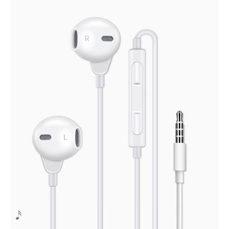 GENERICO - Audífonos Manos Libres Para Celular 5 6 6s 7 Plug 3.5mm