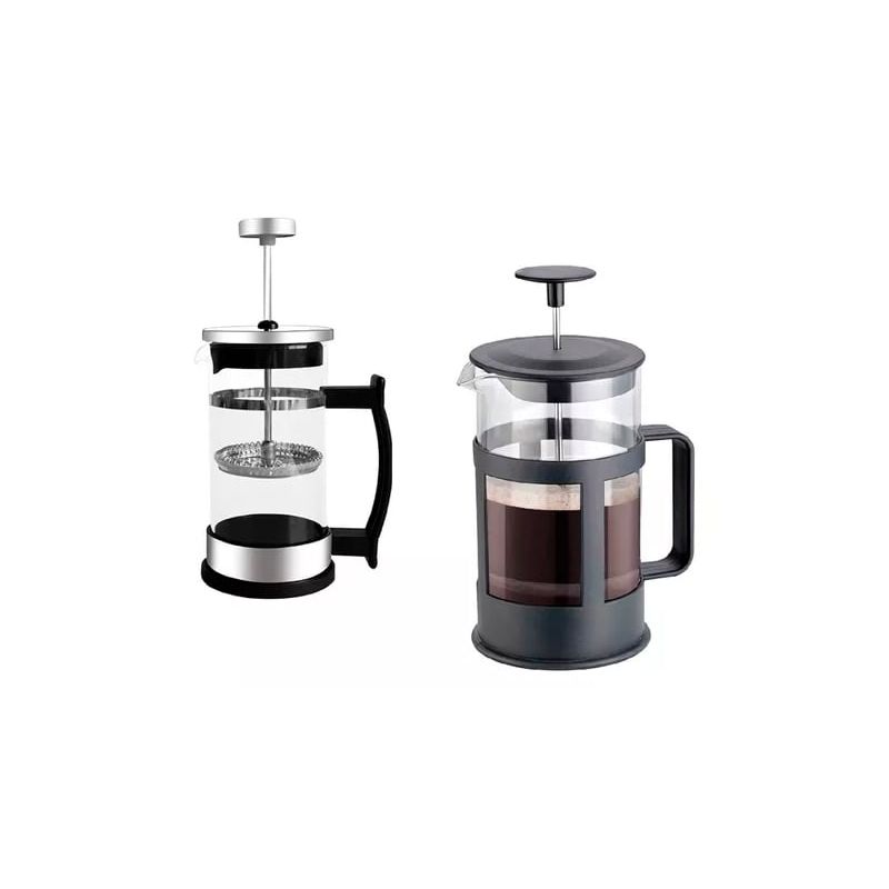 GENERICO - Cafetera Prensa Francesa En Vidrio Cafetera De Embolo 1000 Ml