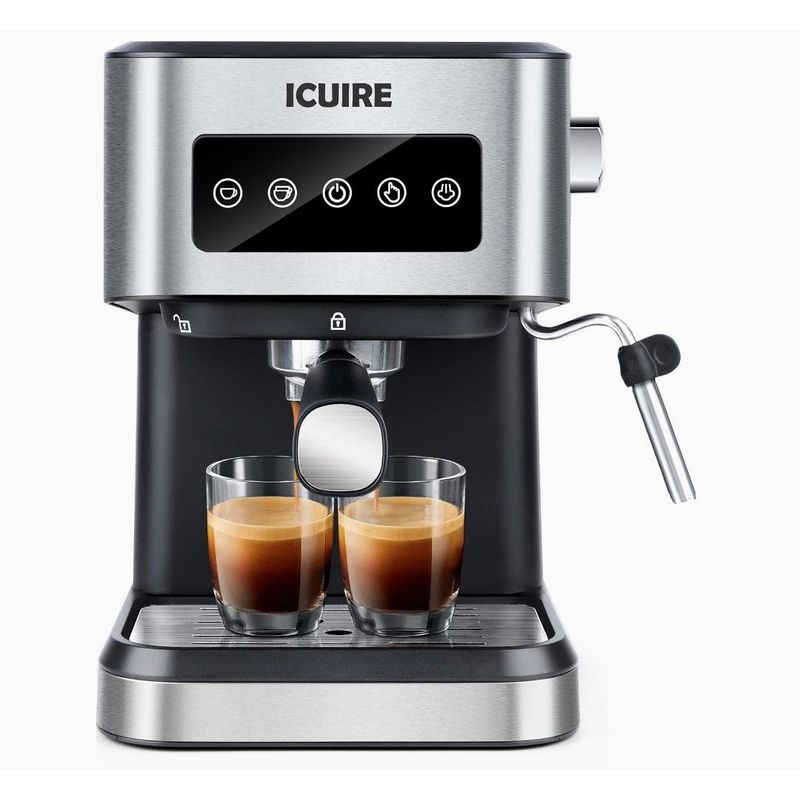 GENERICO - Cafetera Espresso capuccino profesional 20 bares automática ICUIRE