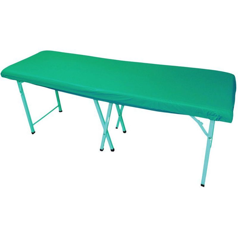 GENERICO - Sabana plástica anti fluidos para camilla estandar - color verde