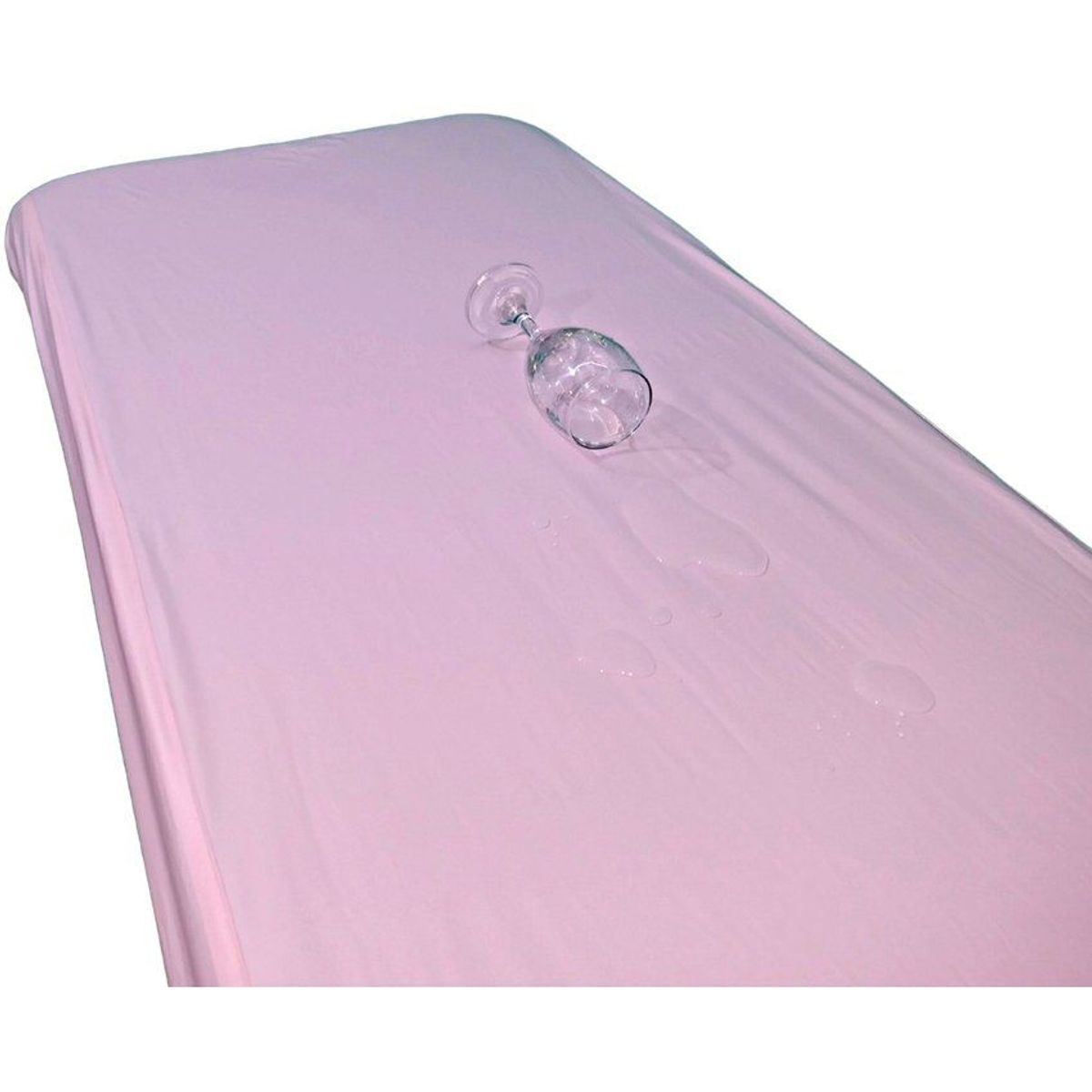 GENERICO - Sabana plástica anti fluidos para camilla estandar - color rosada