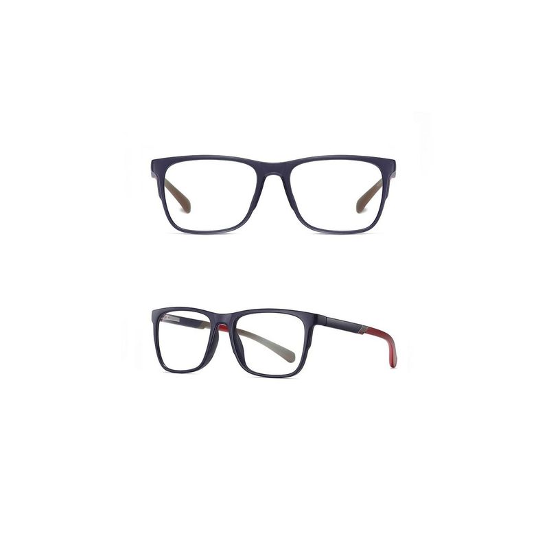 GENERICO - Montura Marco Gafas Cuadradas Óptica Protección De Luz