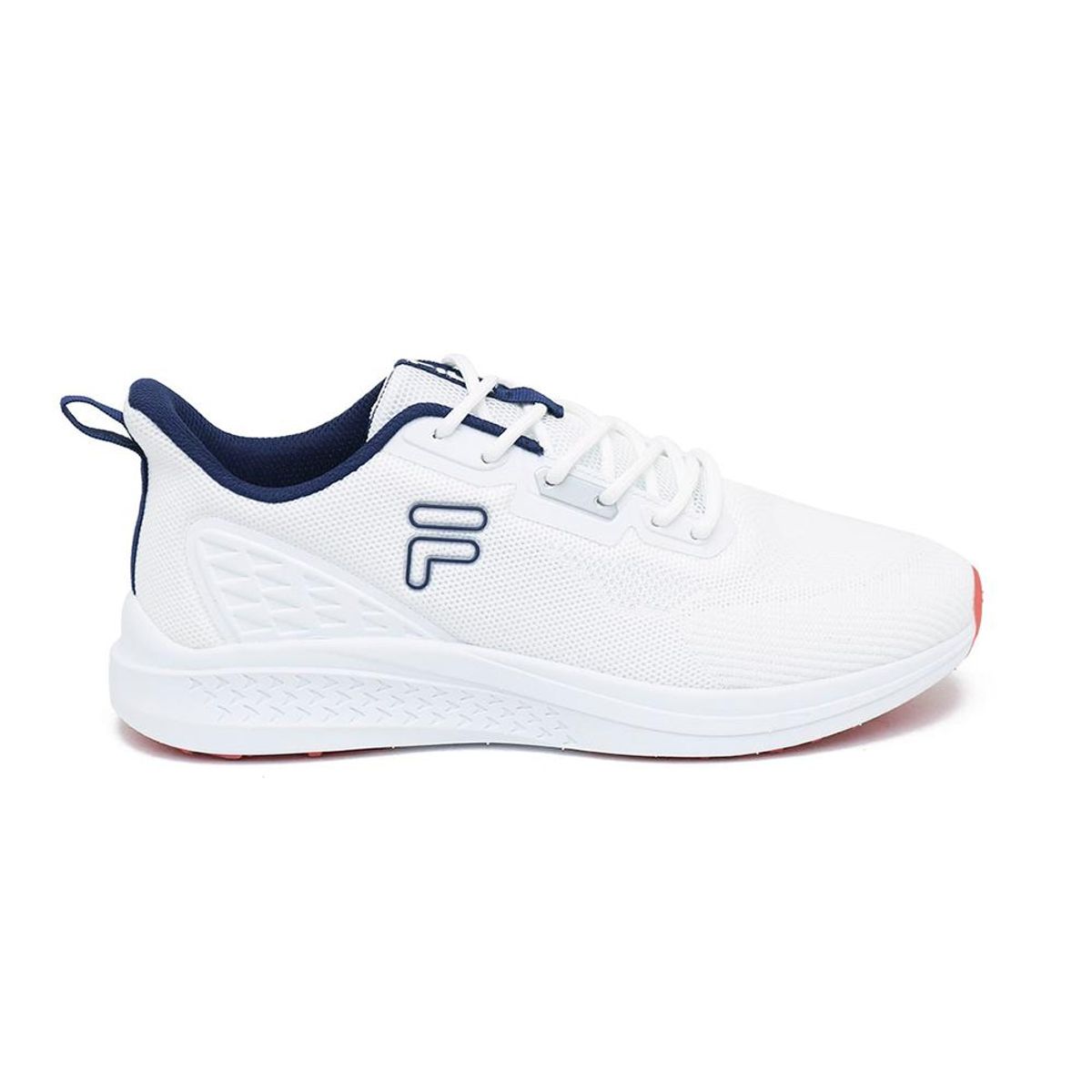 FILA - Tenis Fila Crisram Running-Blanco/Azul