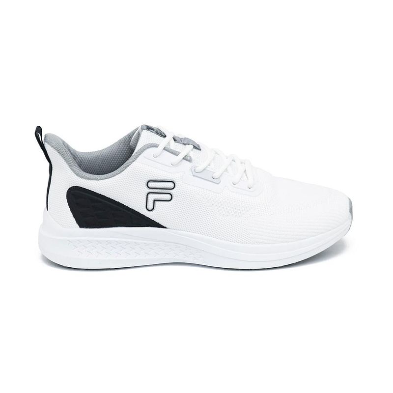 FILA - Tenis Fila Crisram Running-Blanco/Gris