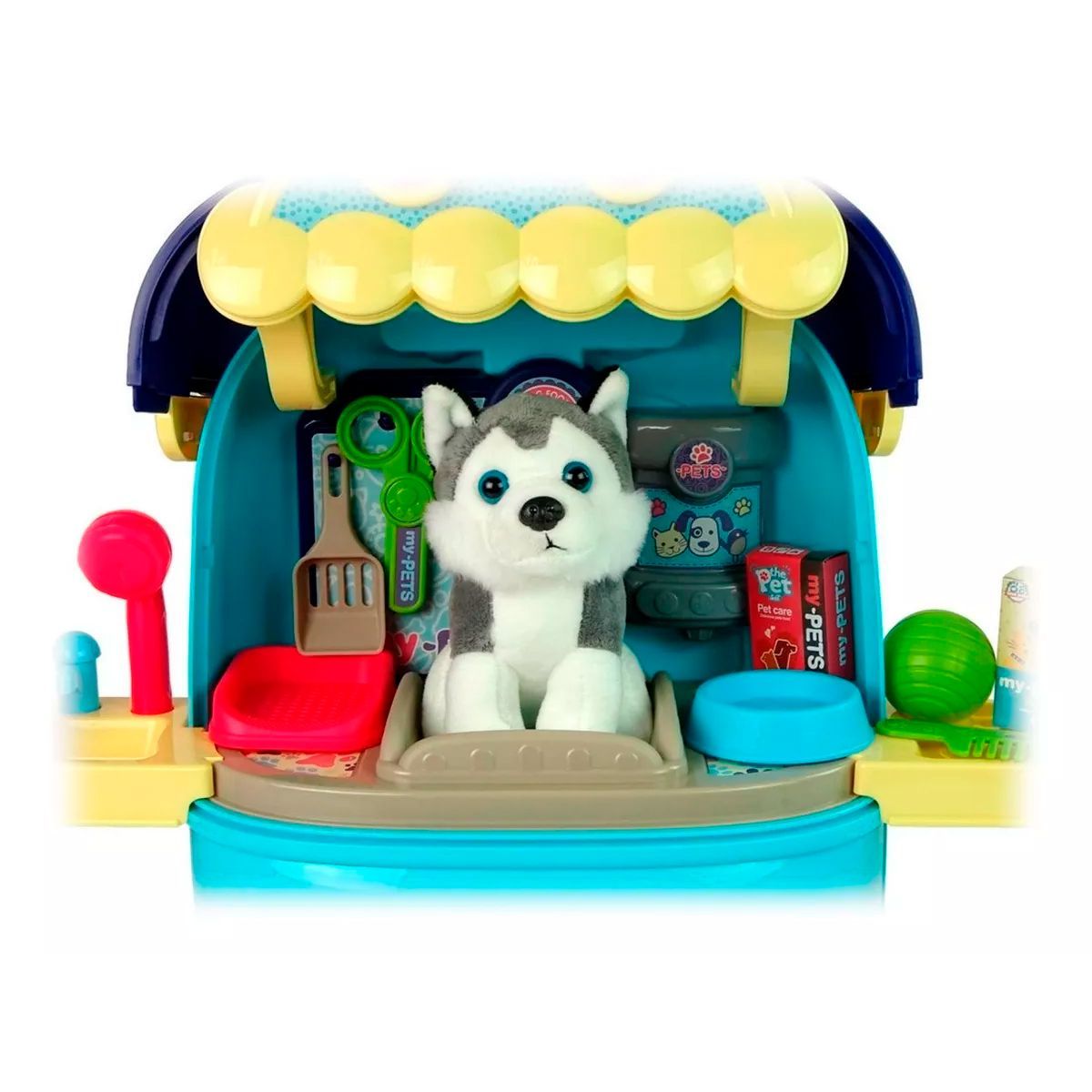 GENERICO - Maleta Ruedas Grande  Mascota Peluche Perro Gato Juguete