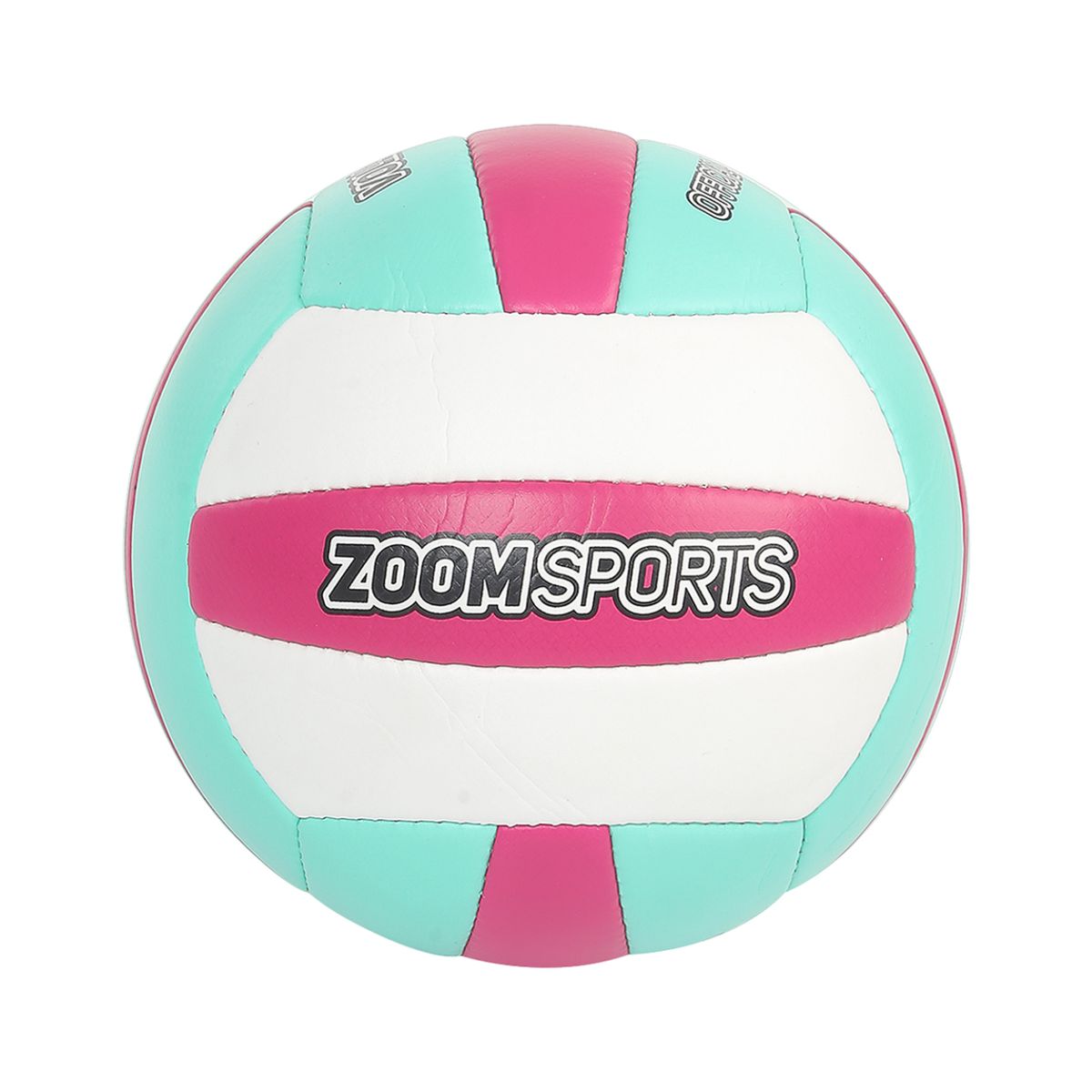 ZOOM SPORT - Balón de Voleibol Zoom Sports Volley Lite N°5 Verde-Fucsia