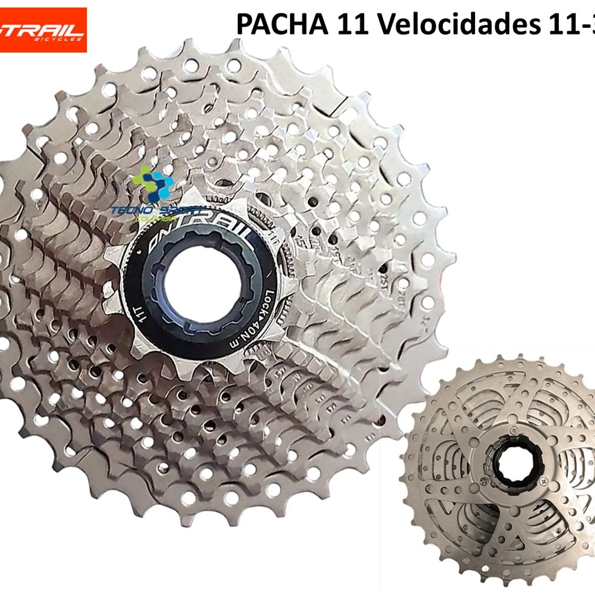 ONTRAIL - Pacha Cassette Bicicleta Ontrail 11v 11-32 Ruta