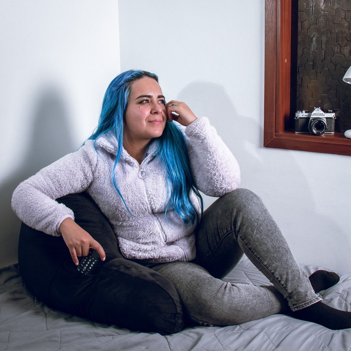 BANZAY - Cojín Anatómico Para TV y Lectura - Negro