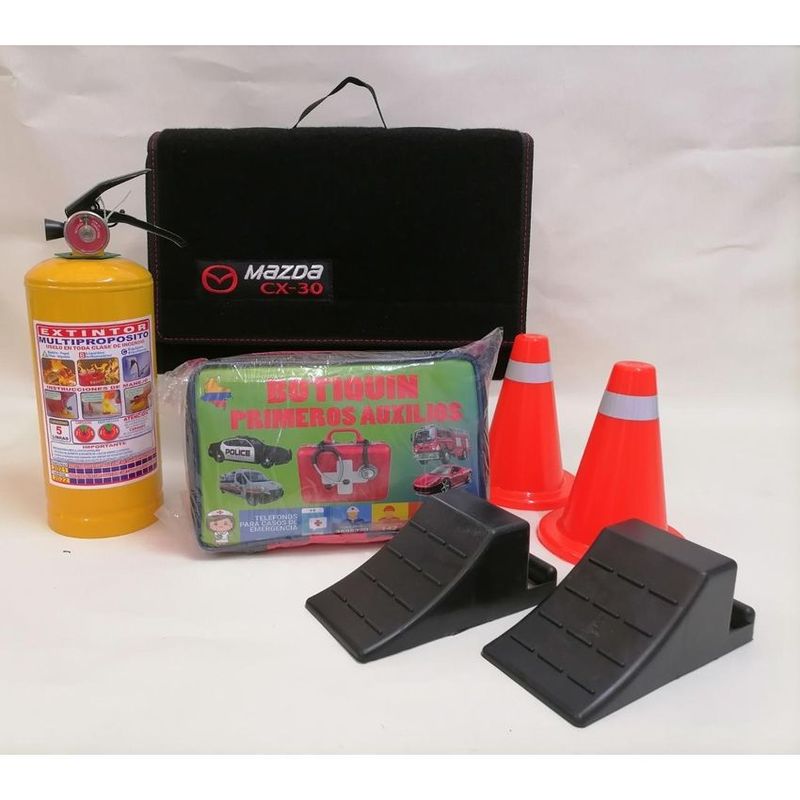 GENERICO - Kit carretera  botiquin reglamentario  maletin mazda cx-30