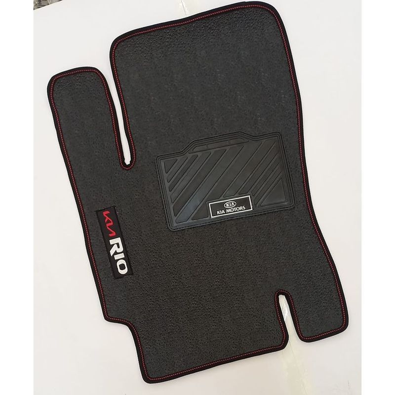 GENERICO - Tapetes kia rio xcite 2006-2012 en pvc sintetico