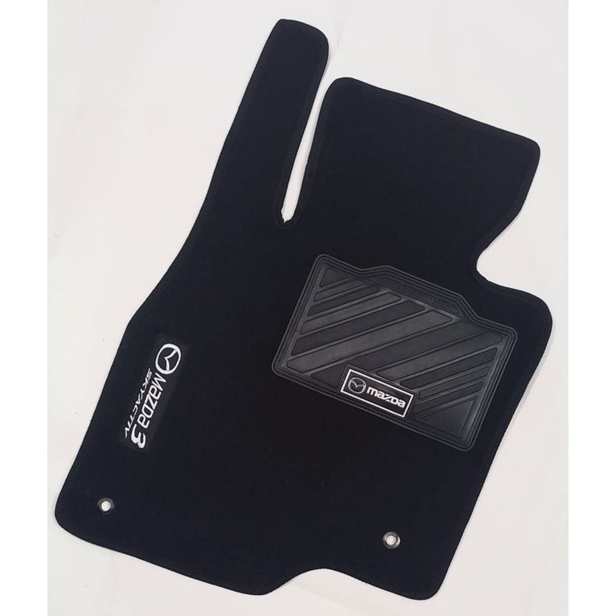GENERICO - Tapetes mazda 3 en alfombra 2015-2020