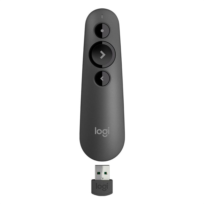 LOGITECH - Presentador Apuntador Láser Logitech R500s Usbbt Winmac