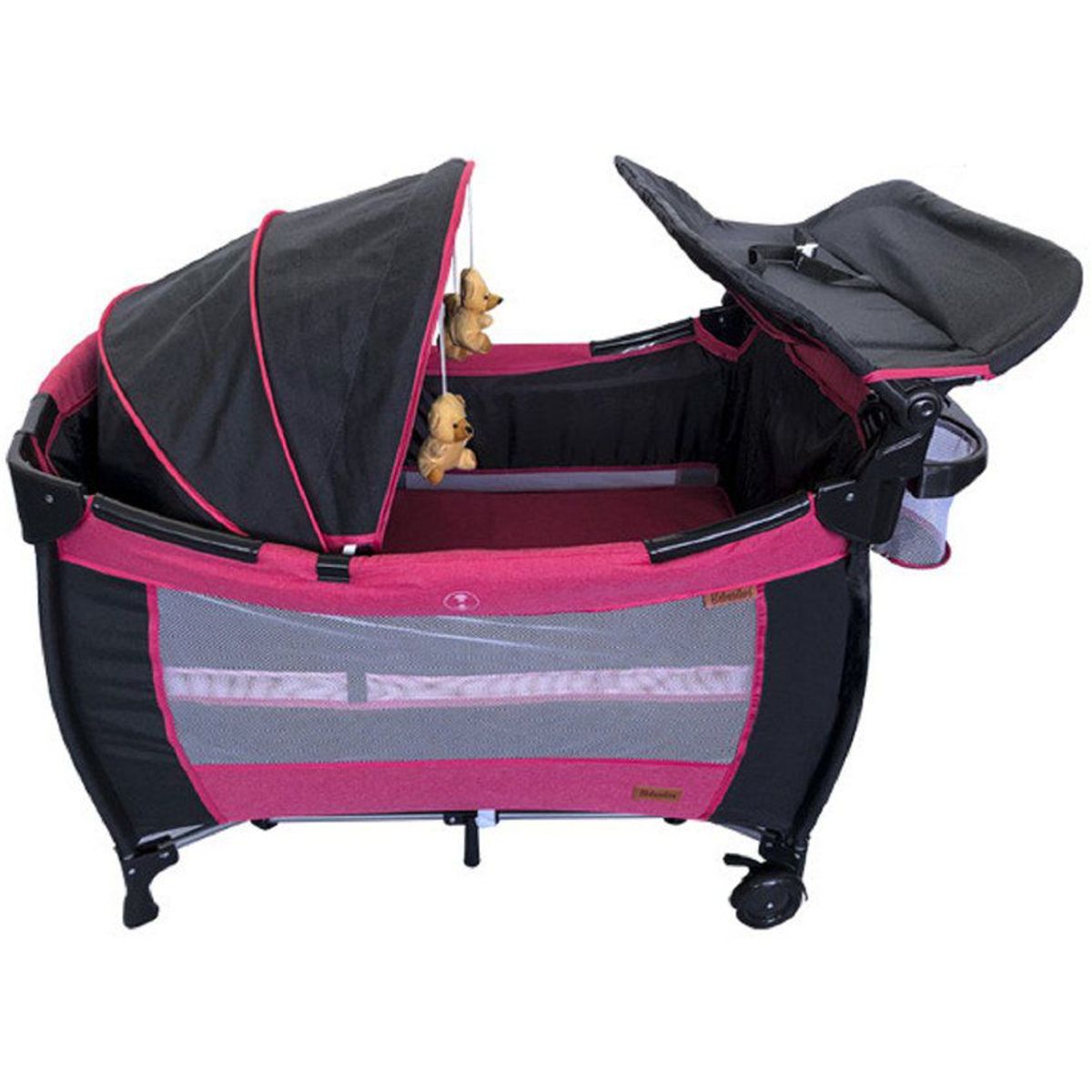 BEBESITOS - Cuna corral cama bebe habitación con cambiador de pañales