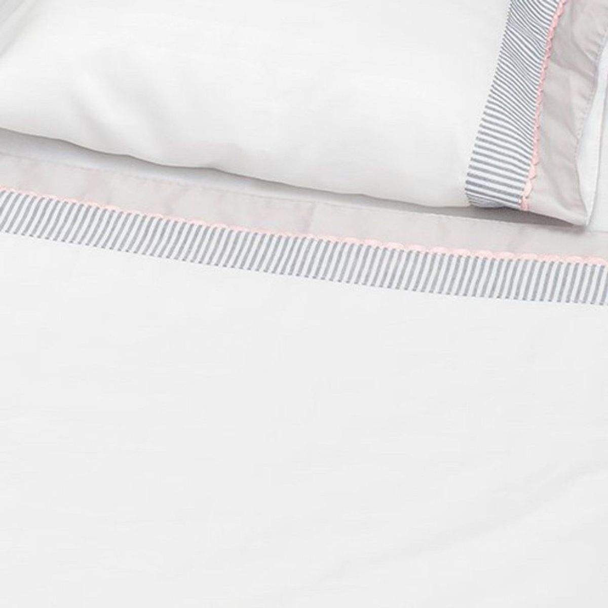 BEBESITOS - Set sábanas cuna  almohada  funda bebe infantil delux NIÑA