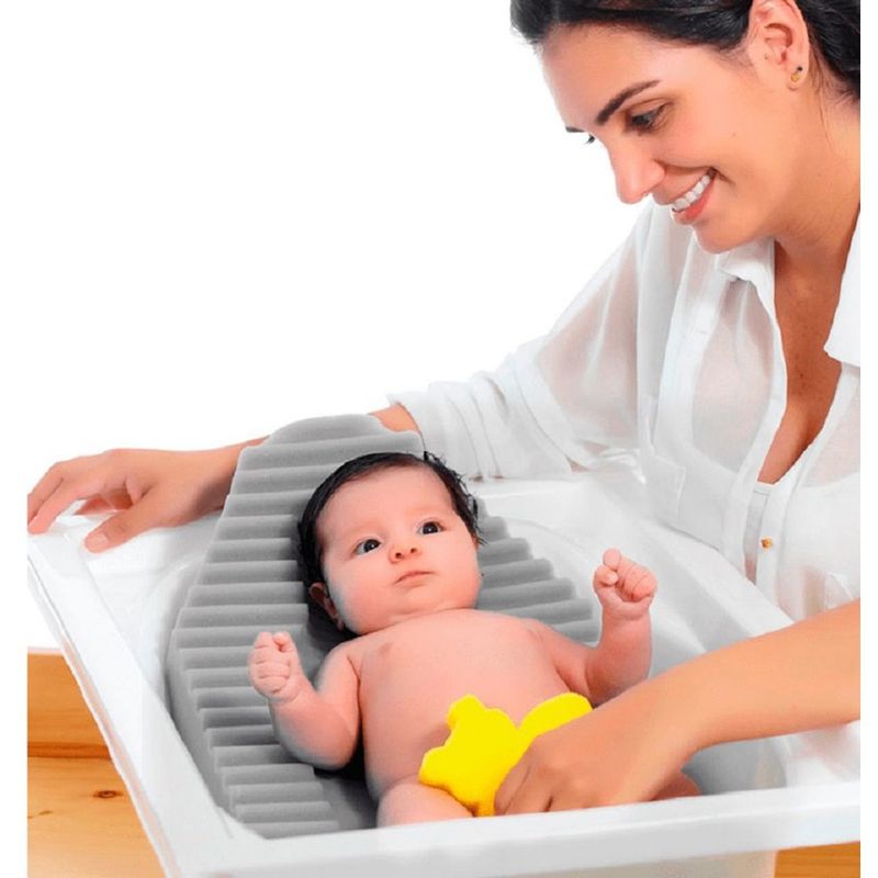 GENERICO - Espuma Bañera Bebe Antideslizante Ergonomica Confortable