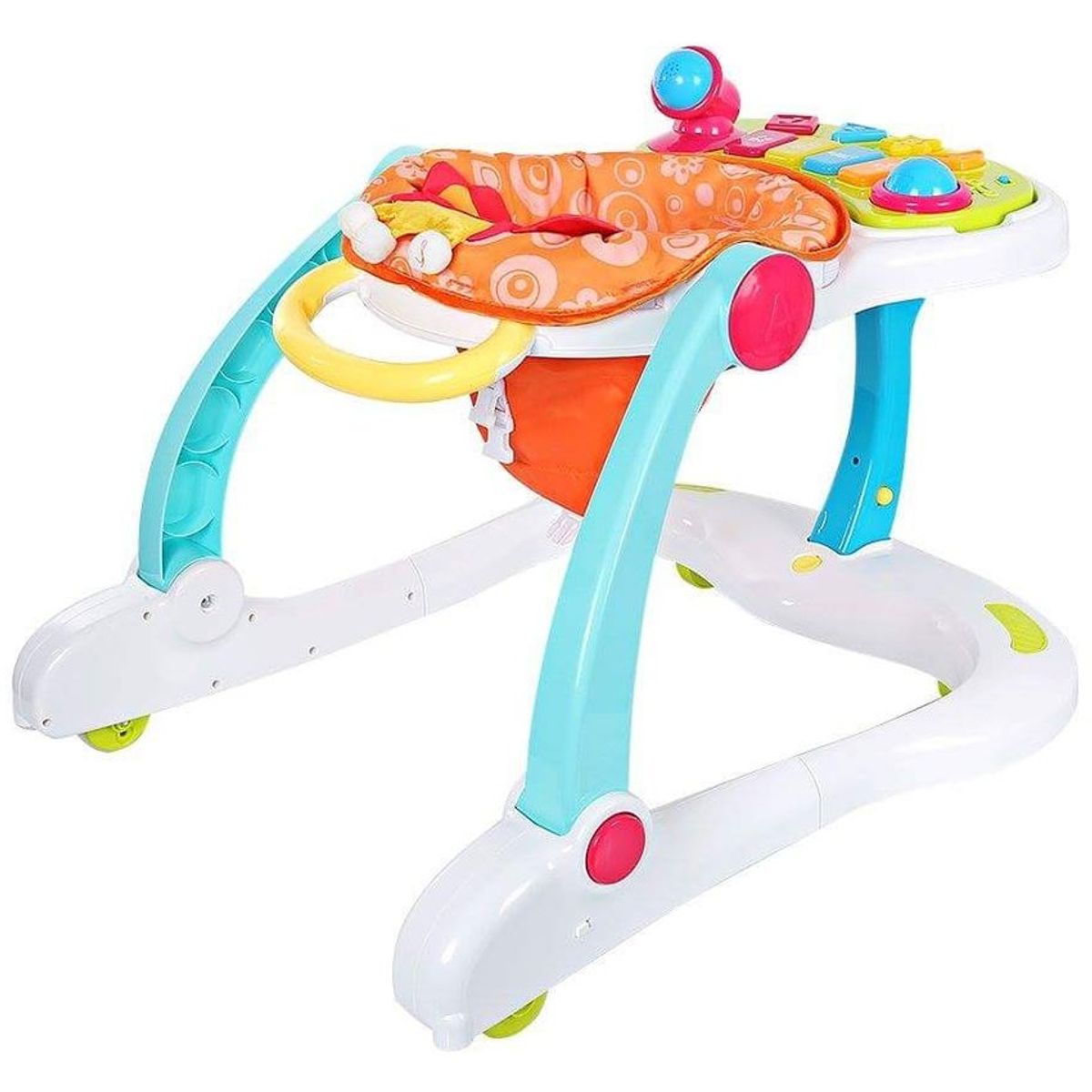 HUANGER - Andadera Caminador Comedor 4 en 1 Bebe Luces Musical Oferta