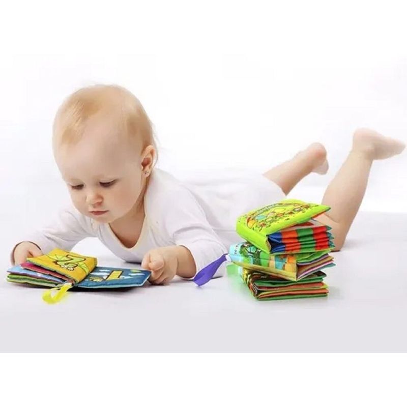 GENERICO - Libro Estimulación Temprana Bebes Niños Juguete Sensorial