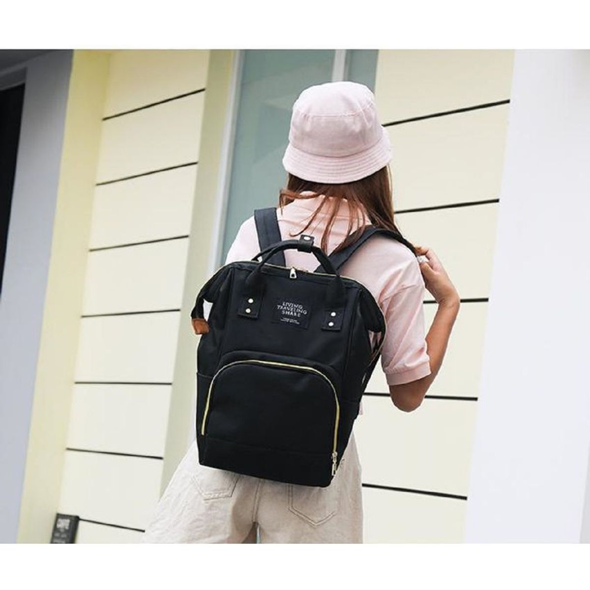GENERICO - Pañalera multifuncional morral bolso bebe mochila divina wow