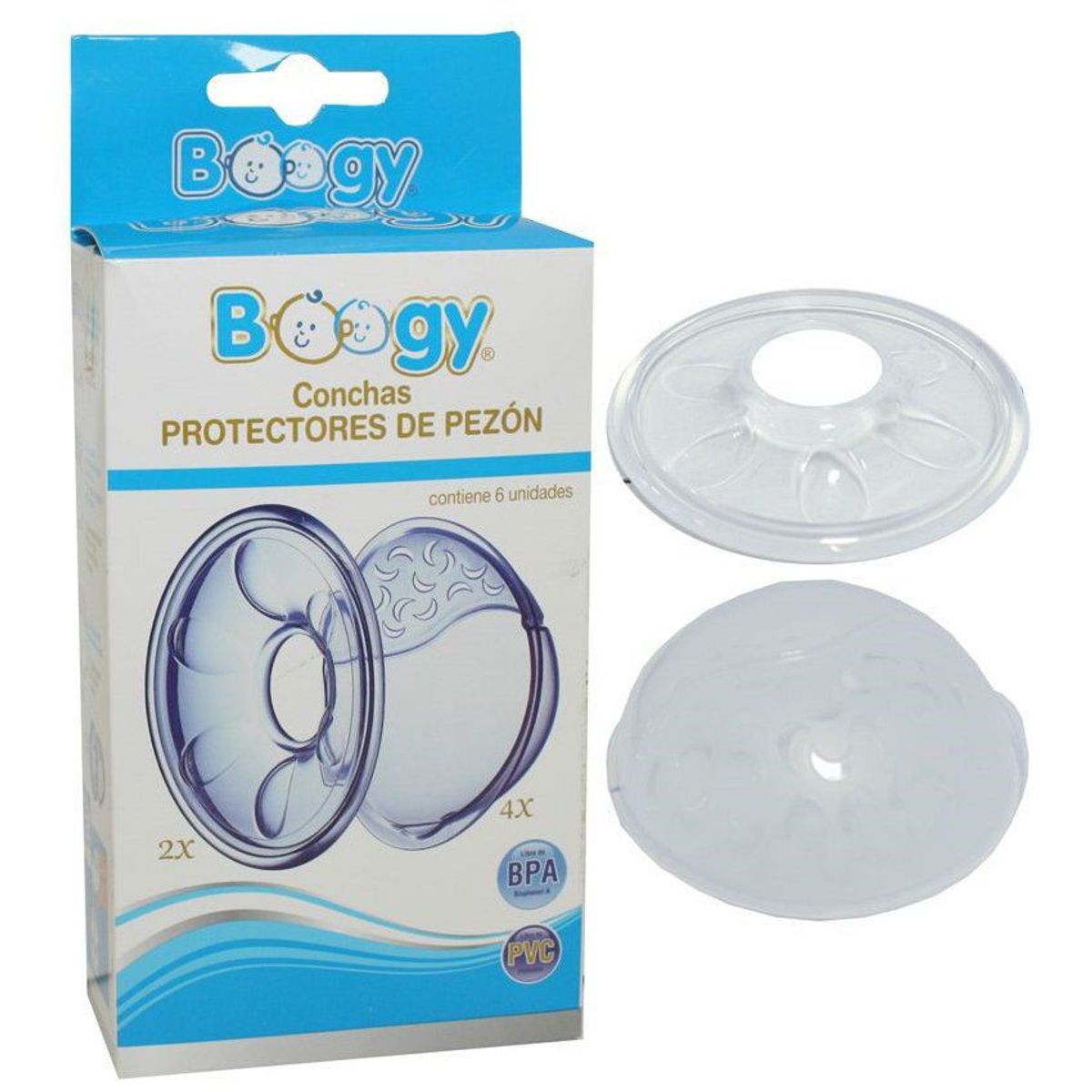 BOOGY - Copas cocas conchas recolectoras pezoneras protectores leche