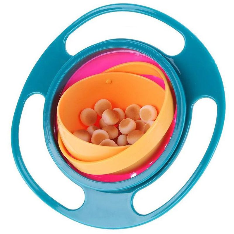 NOOR - Plato tazón bebe infantil giratorio 360 grados antiderrames