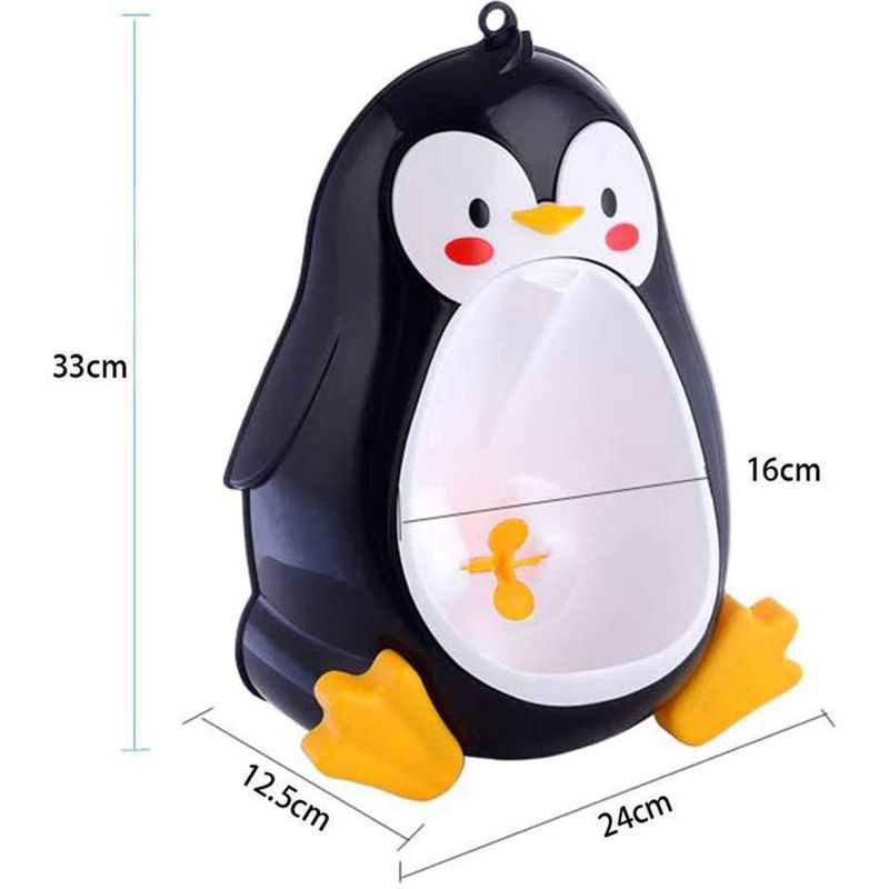 GENERICO - Orinal Baño Bebe Pingüíno Niños Divertido Portátil
