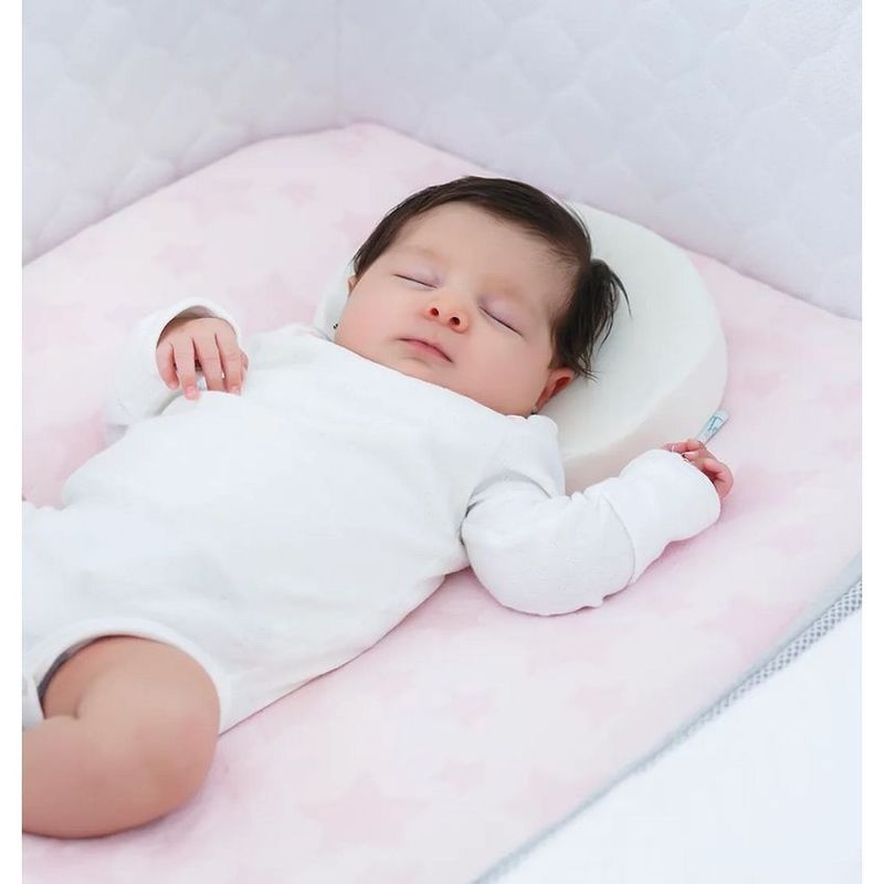 TORAL - Almohada bebe moldeadora de cabeza beige anti-ahogo-unisex