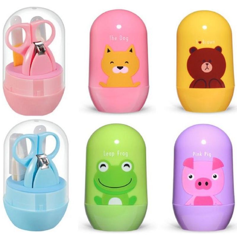 GENERICO - Set Cortaúñas Kit Estuche Aseo Cirugía Bebe Regalo Infantil