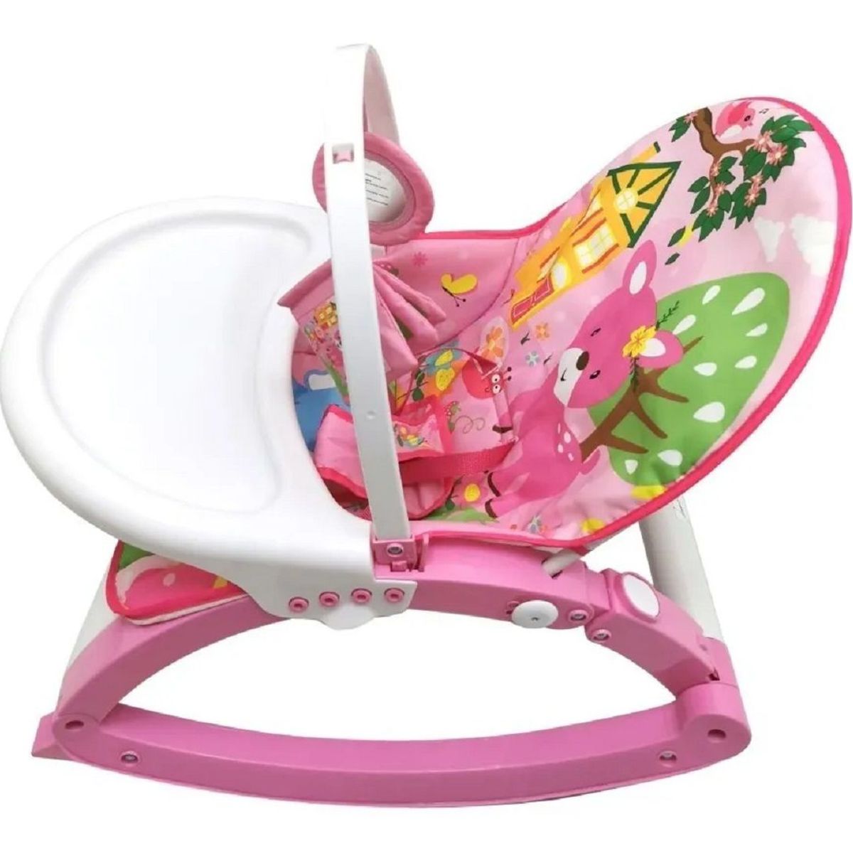 SUNBABY - Silla Comedor Bebe Mecedora Grande 0-4 años Oferta Reclinabl