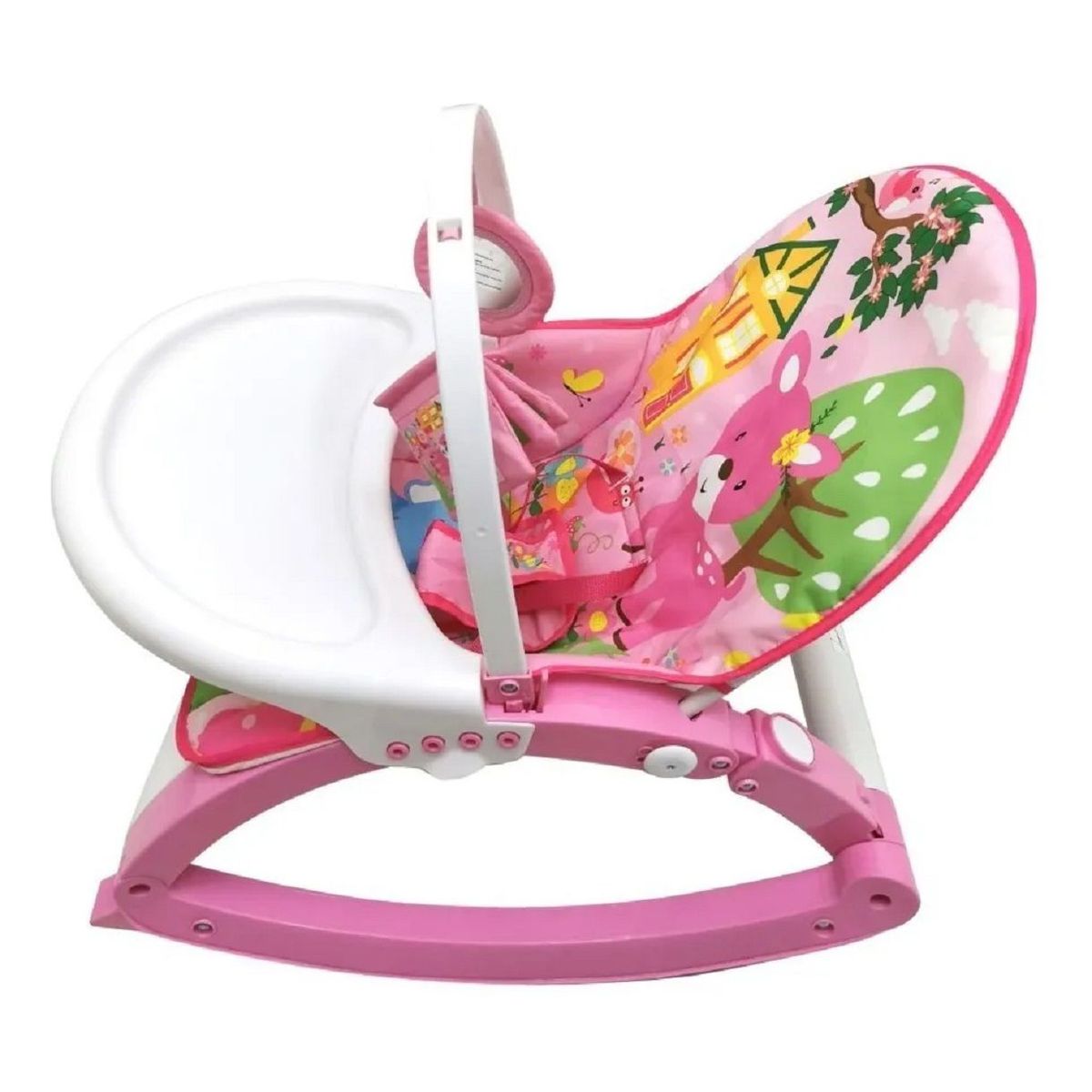 SUNBABY - Silla Comedor Bebe Mecedora Grande 0-4 años Oferta Reclinabl