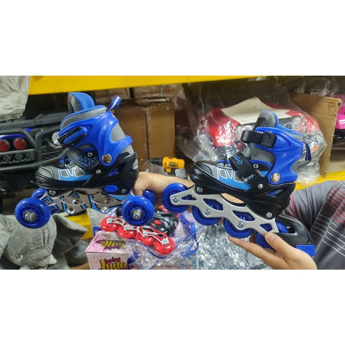 CHICAGO - Patines  Kit Protección Niño Deporte Infantil TALLA 34-37