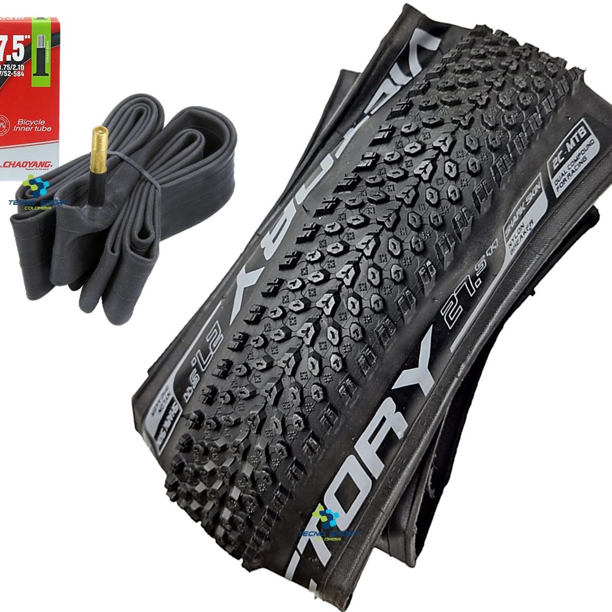 CHAOYANG - Llanta Bicicleta 27.5 X 2.00 Chaoyang Plegable Antipinchazo